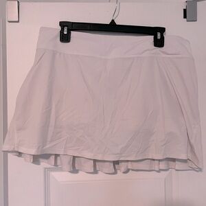 Lululemon White Tennis Skirt